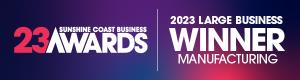 Sunshine coast business awards 2023 - winner large manufacturing